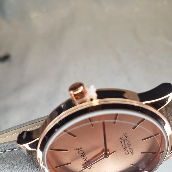 BRAND NEW WATCH solérose, Charcoal and gold rose - Picture 7 of 11